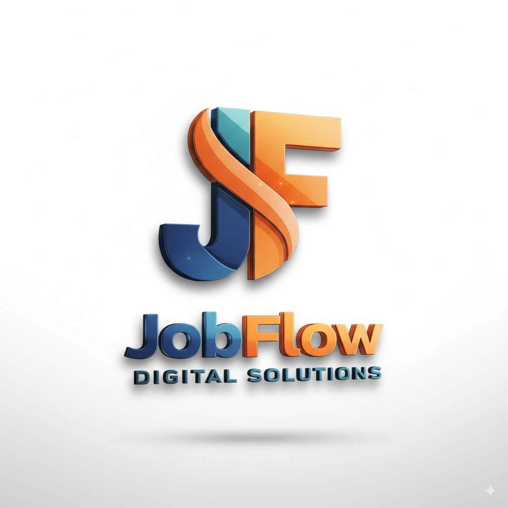 Job Flow Digital Solutions logo - outsourcing company in Harare, Zimbabwe